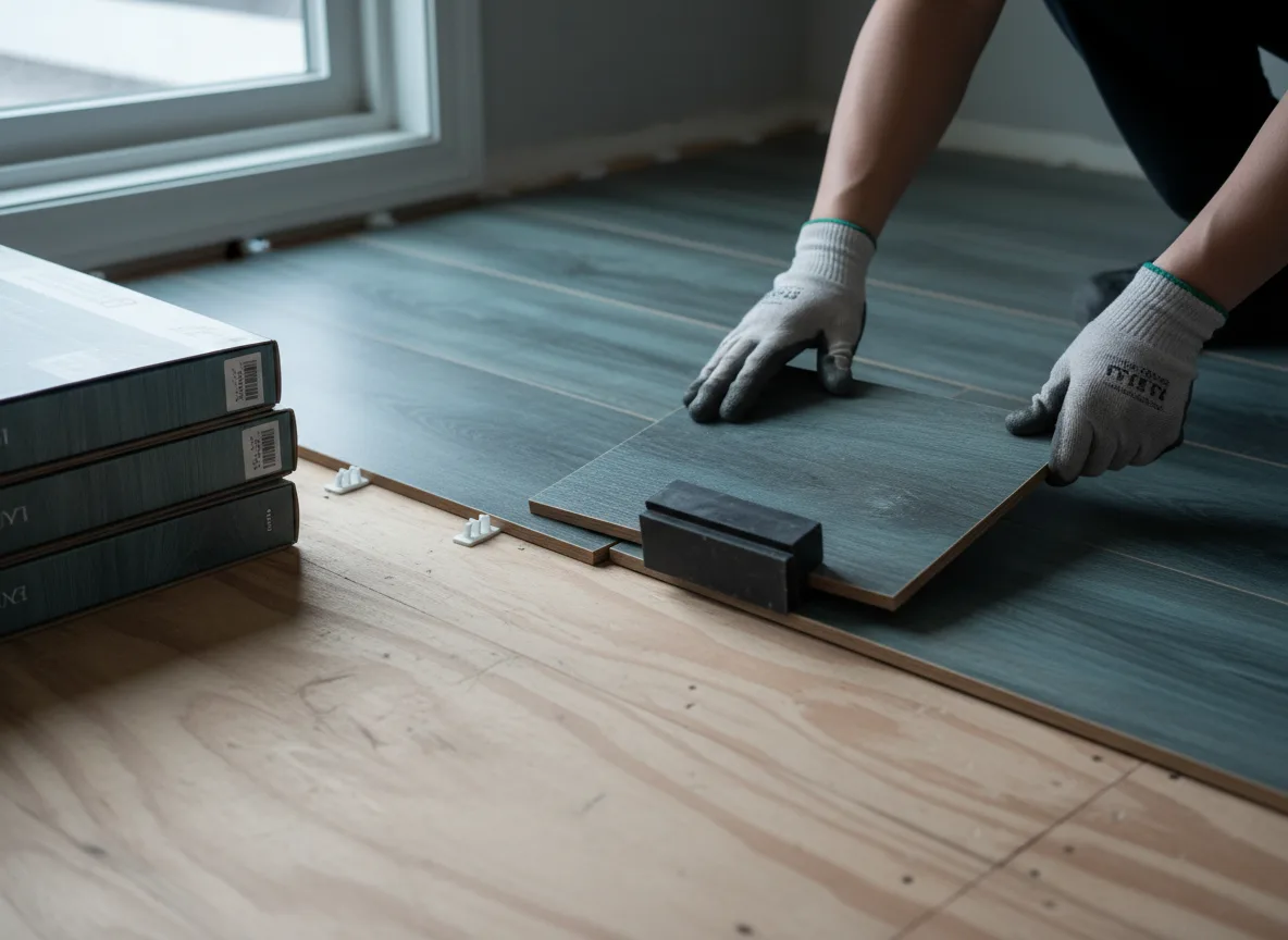 Luxury Vinyl Plank Installation company in Meriden, KS